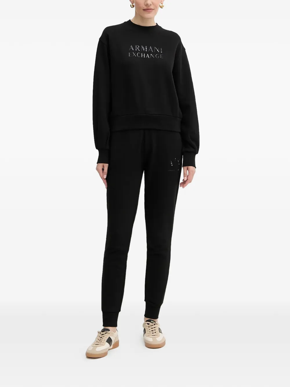 logo-detail drawstring track pants