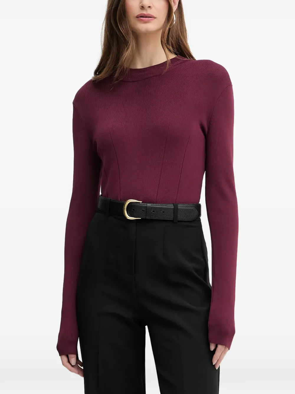 Armani Exchange long-sleeve sweater - Rosso