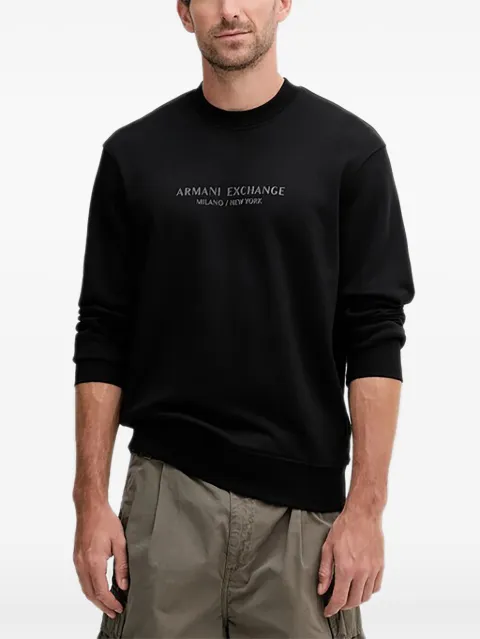 Armani Exchange logo sweatshirt