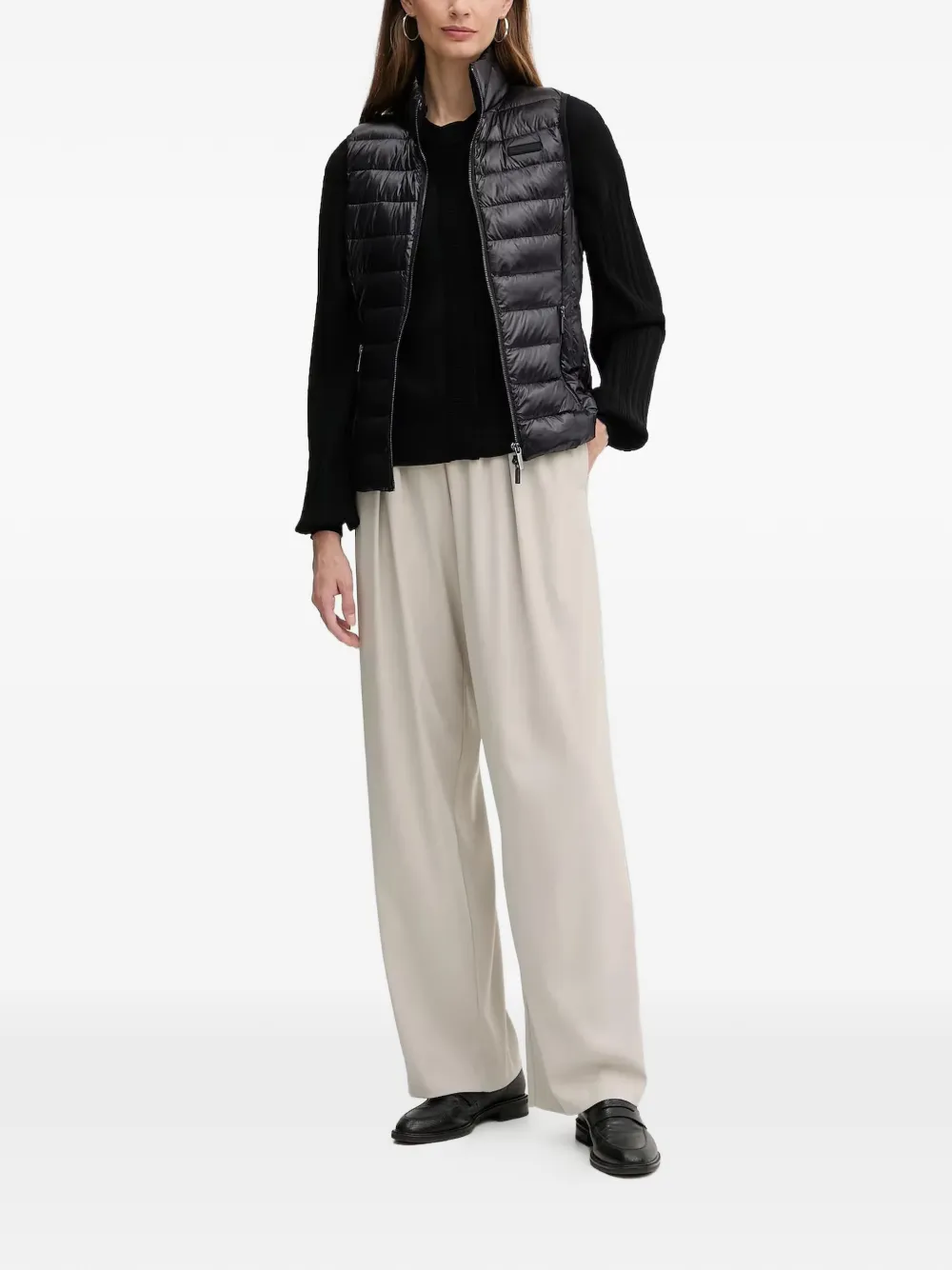  Armani Exchange Buttoned Cardigan - Black 