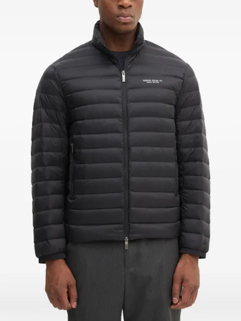 Armani Exchange zip-fastening padded jacket