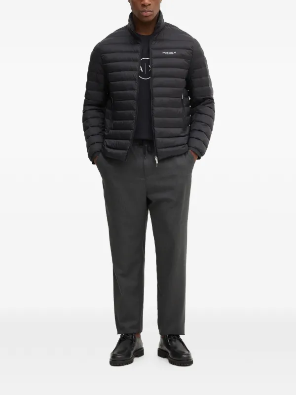 Armani Exchange zip-fastening Padded Jacket | Black | FARFETCH
