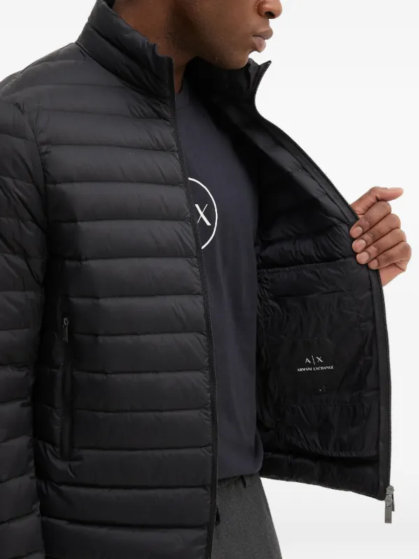 Armani Exchange zip-fastening Padded Jacket | Black | FARFETCH