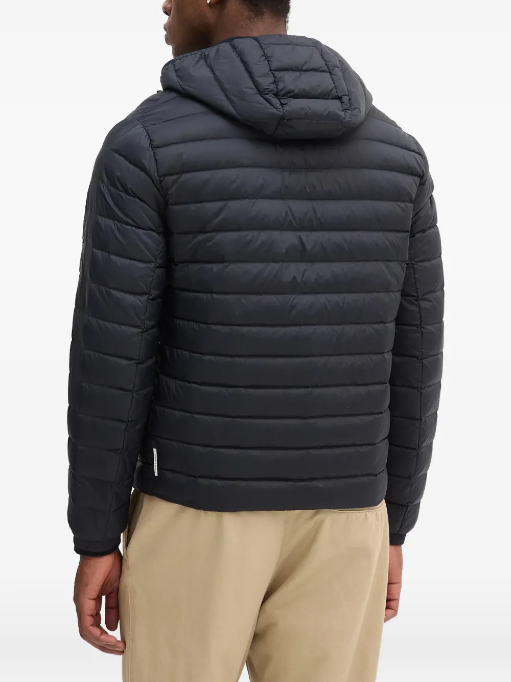  Armani Exchange Hooded Padded Jacket - Blue 