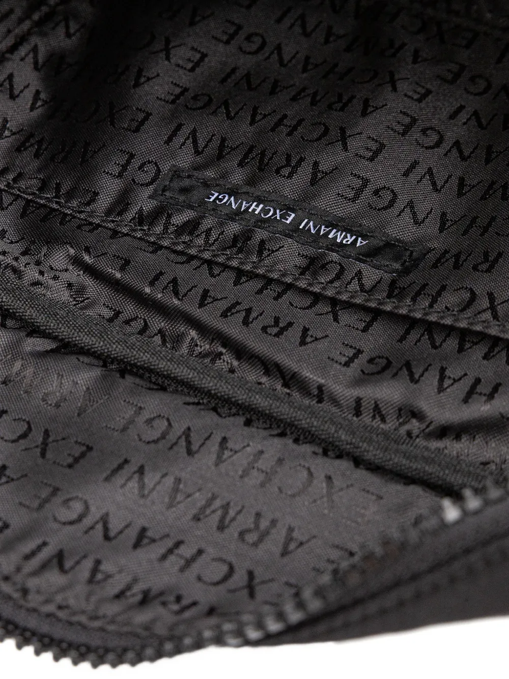Armani Exchange Heuptas met logo Zwart