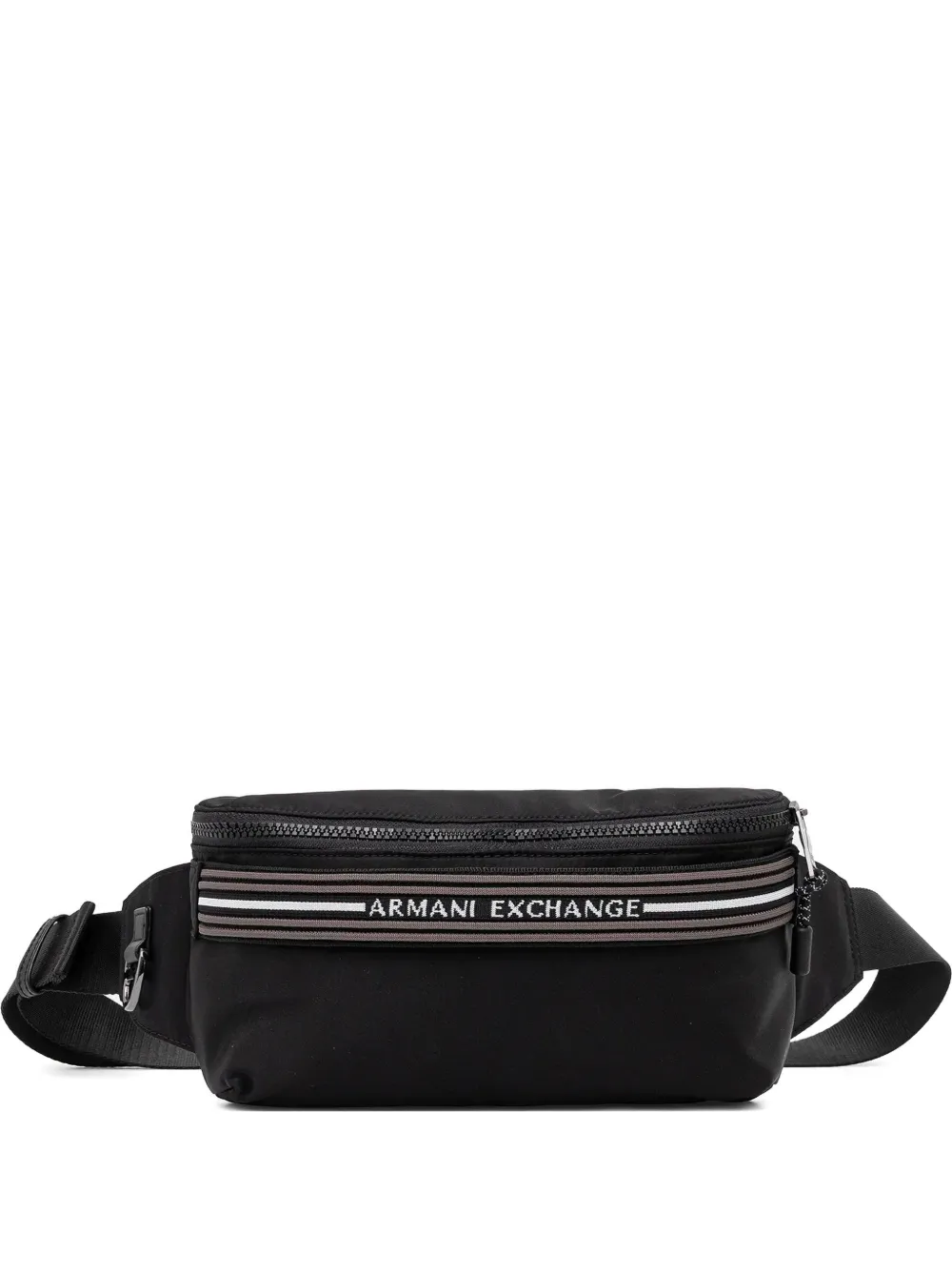 Armani Exchange logo-detail belt bag - Nero