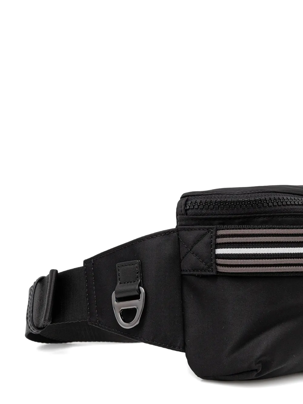 Armani Exchange logo-detail belt bag - Zwart