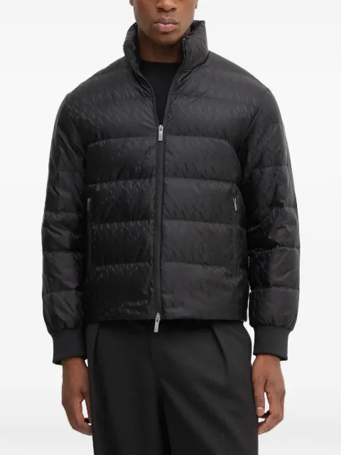 Armani Exchange chamarra con monograma