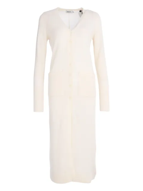 Simkhai Celia button-front cardigan