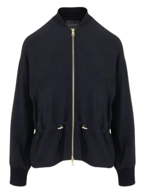Lorena Antoniazzi zip-fastening drawstring bomber jacket 