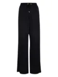 Lorena Antoniazzi star-embellished drawstring track pants - Black