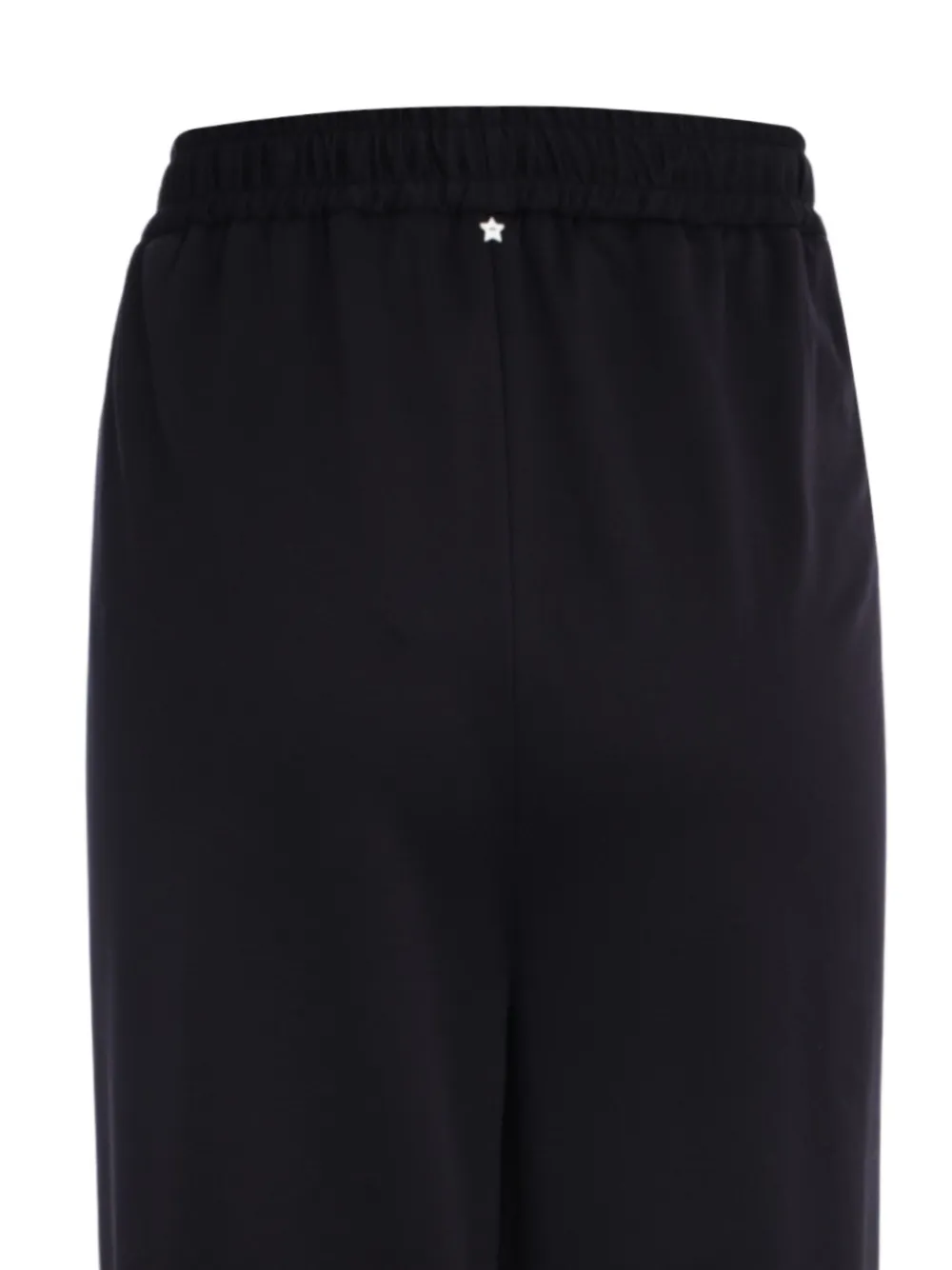 Lorena Antoniazzi Star-embellished Drawstring Track Pants In Black