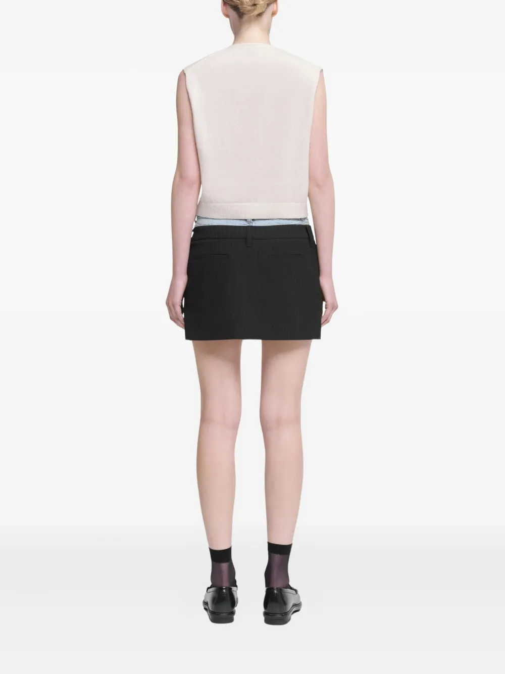 Simkhai Button-front Cashmere Vest In Neutral