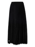 Simkhai pleated midi skirt - Black