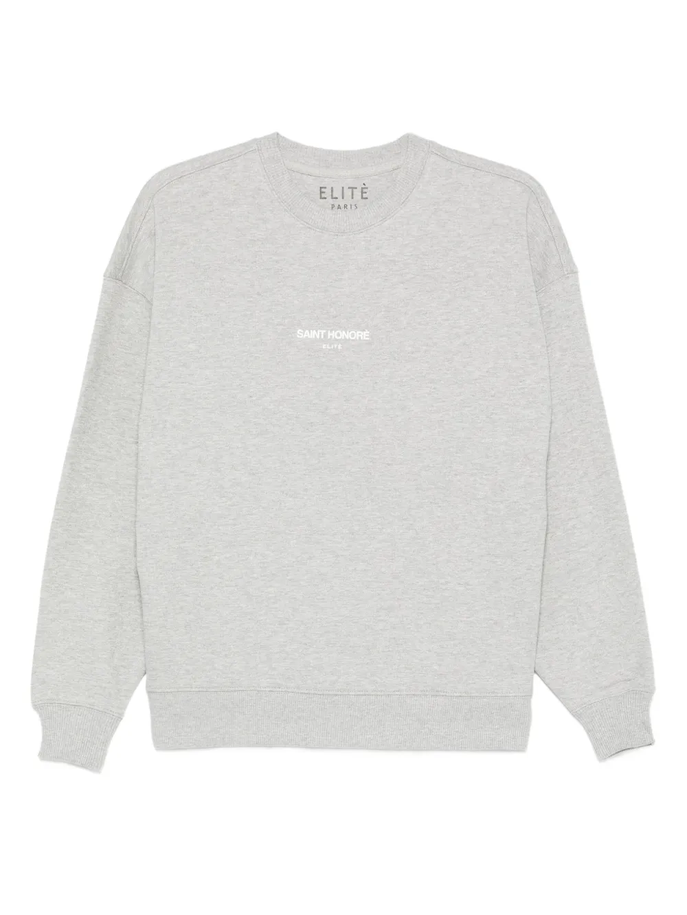 Elite crew-neck logo sweatshirt | Grey | Image 1