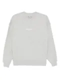 Elite crew-neck logo sweatshirt - Grey