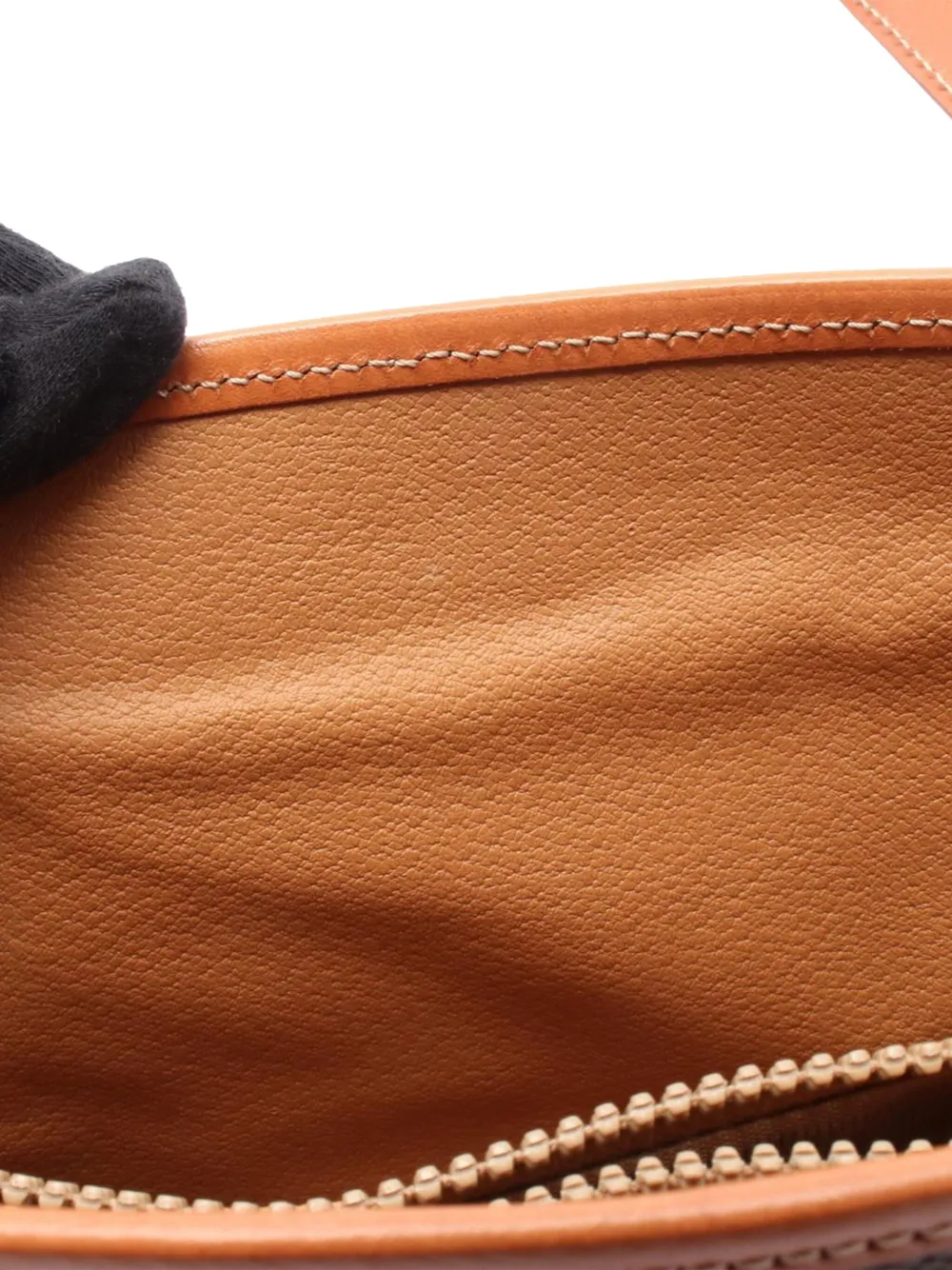 Pre-owned Celine 2000-2011 Macadam Coated Canvas Handbag In Brown