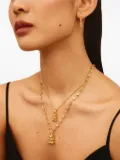 Crystal Haze Nostalgia bear-shape pendant - Gold