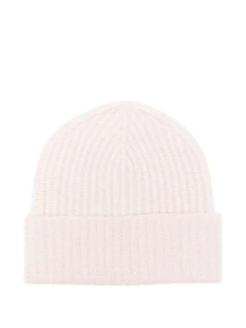 Warm-Me ribbed cashmere beanie