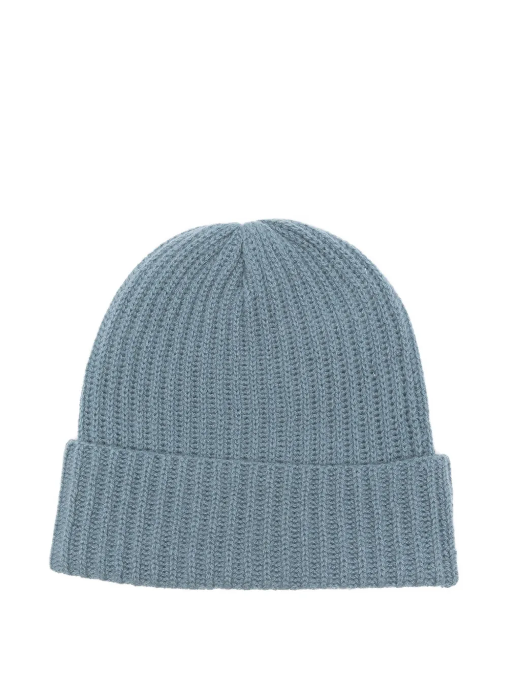 Warm-me Gerippte Beanie Aus Kaschmir In Blue