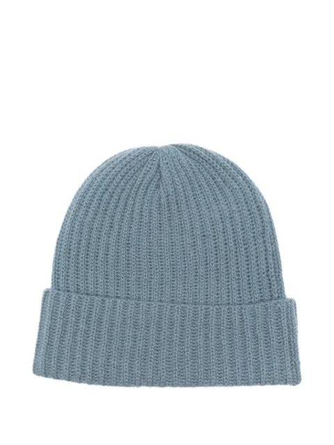 Warm-Me ribbed cashmere beanie