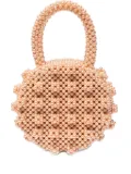 Shrimps Selena Circle handbag - Neutrals