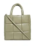 STAND STUDIO Assante quilted leather tote bag - Green