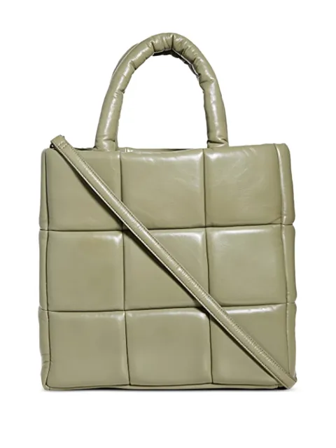 STAND STUDIO Assante quilted leather tote bag