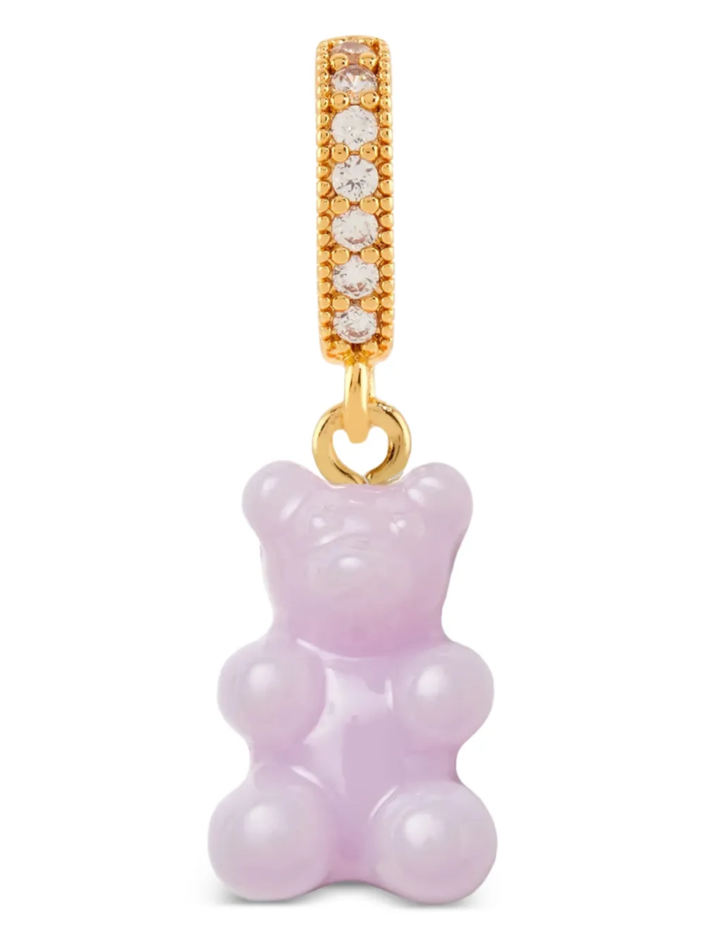 Crystal Haze Nostalgia Bear pendant | Purple | Image 1