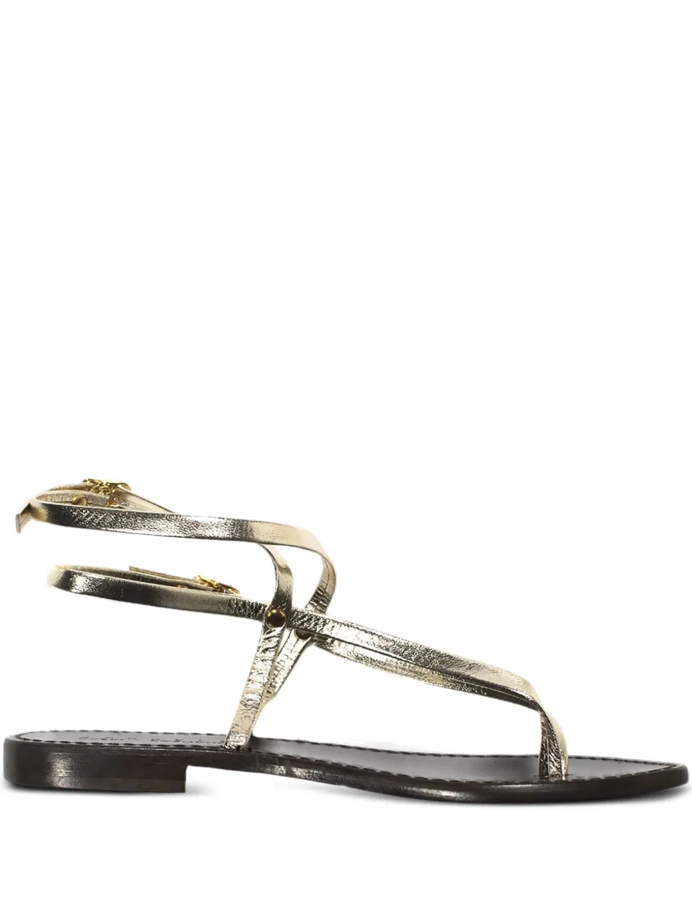 CAPRI POSITANO SANDALS ANa leather sandals | Neutrals | Image 1