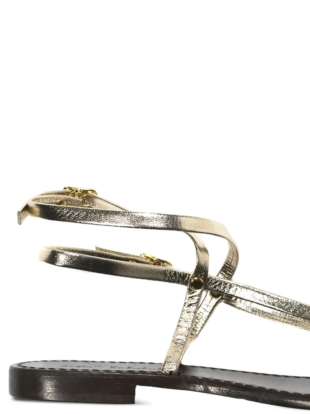 CAPRI POSITANO SANDALS ANa leather sandals | Flat Sandals | Image 2