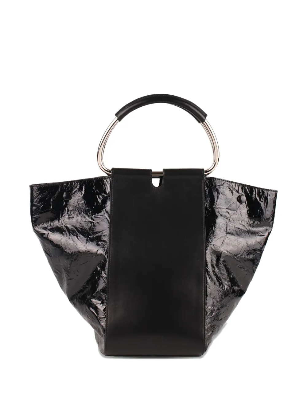 Stée Neo leather top-handle tote bag | Black | Image 1