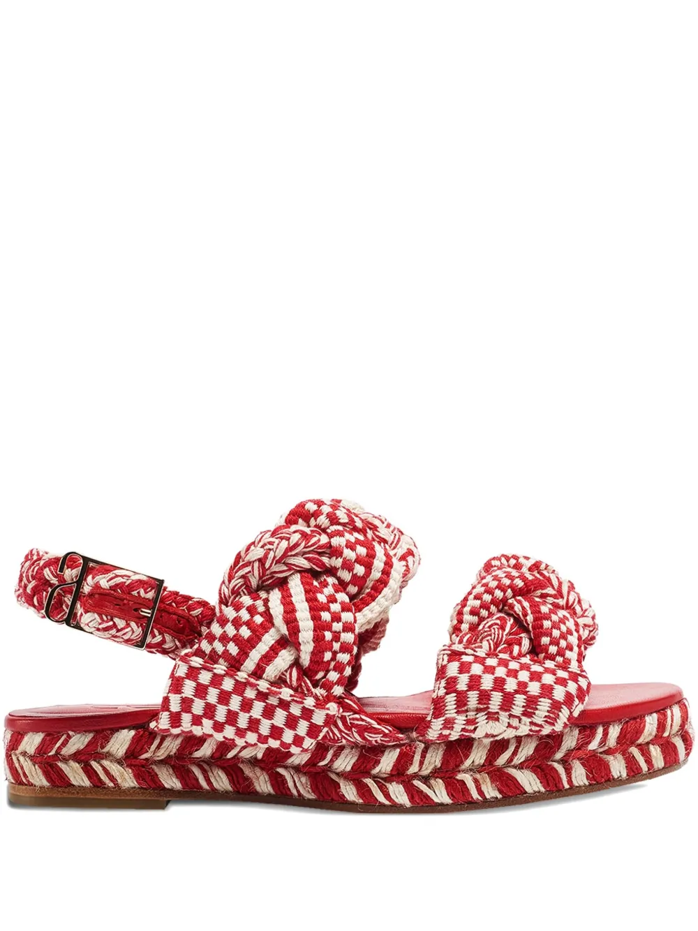 antolina Adelita braided-straps sandals | Red | Image 1