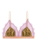 Love Stories lace-trimmed bra - Green