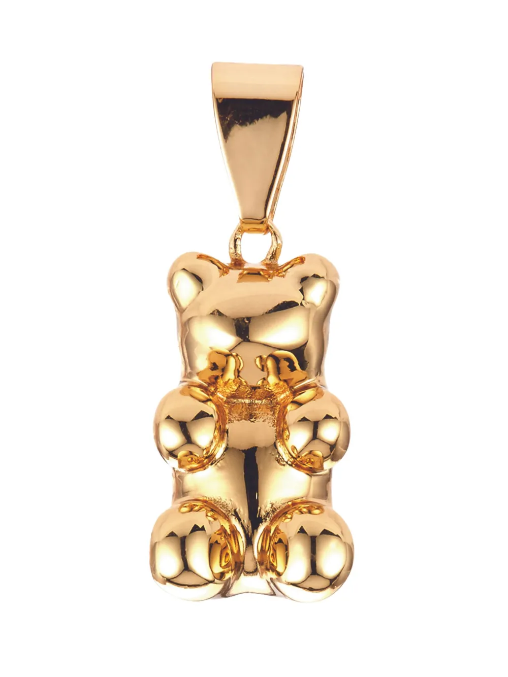 Crystal Haze Papa Bear pendant - Goud