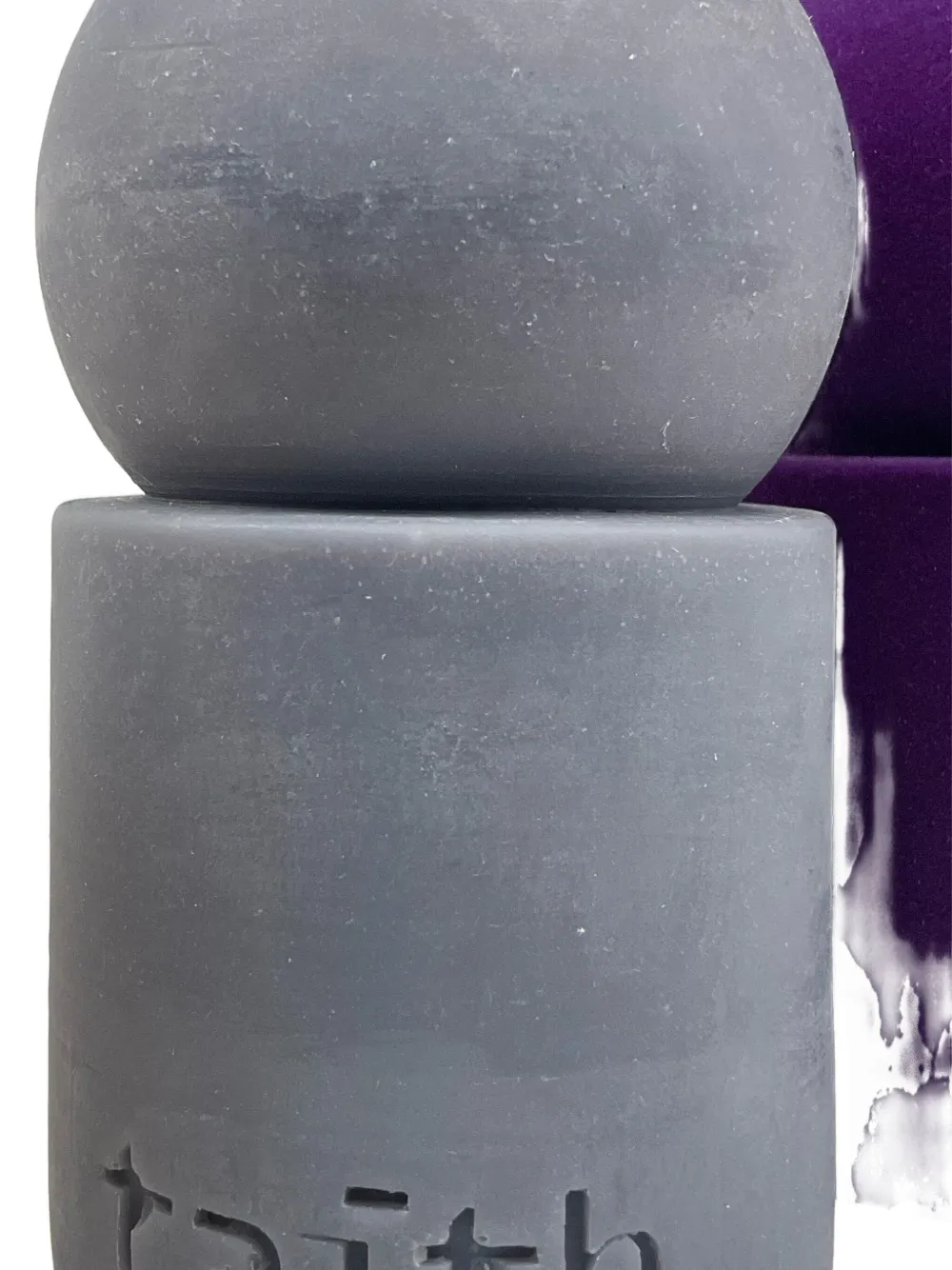 Taith Lulu candle - Grijs