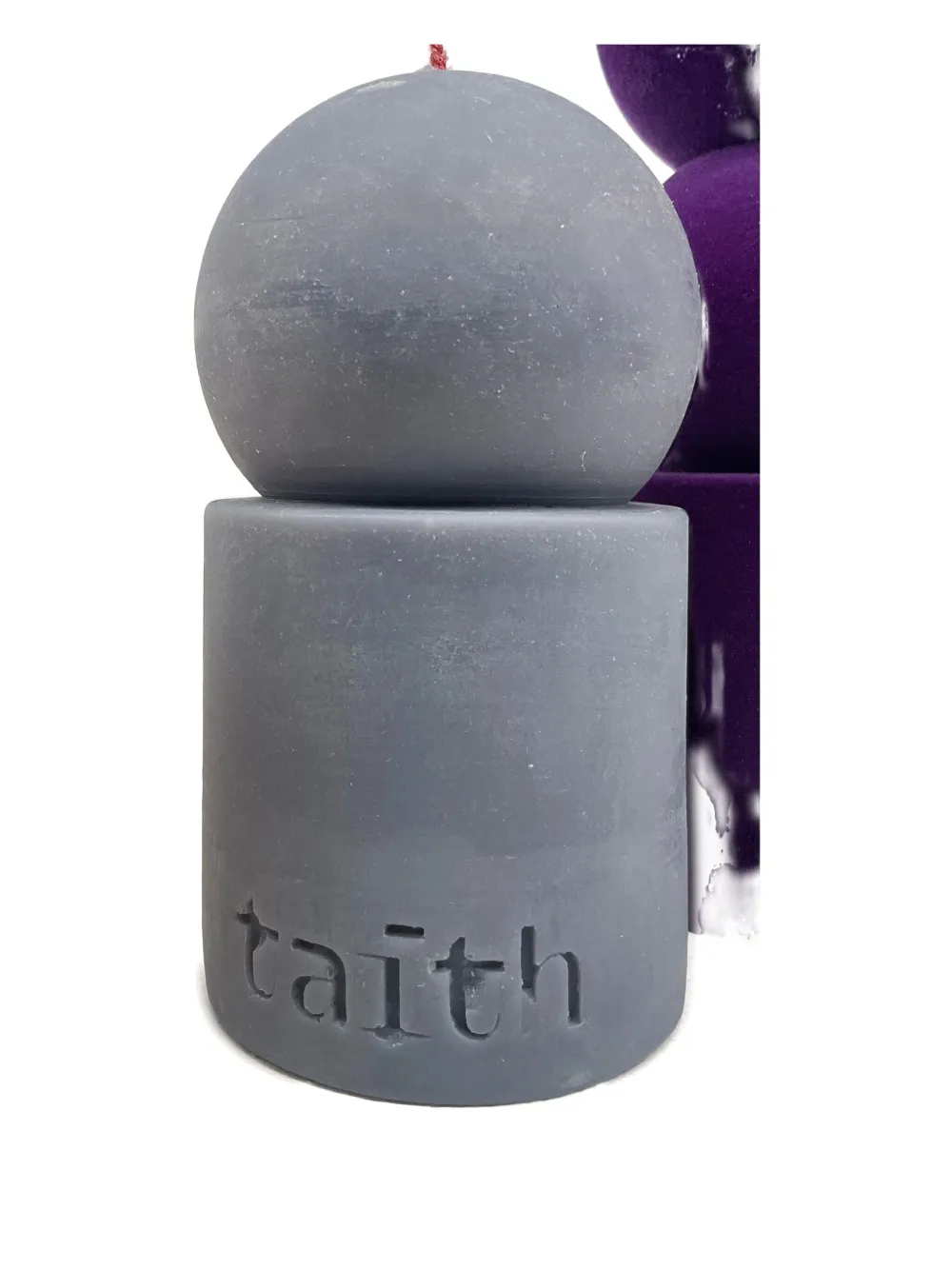 Taith Lulu candle - Grigio