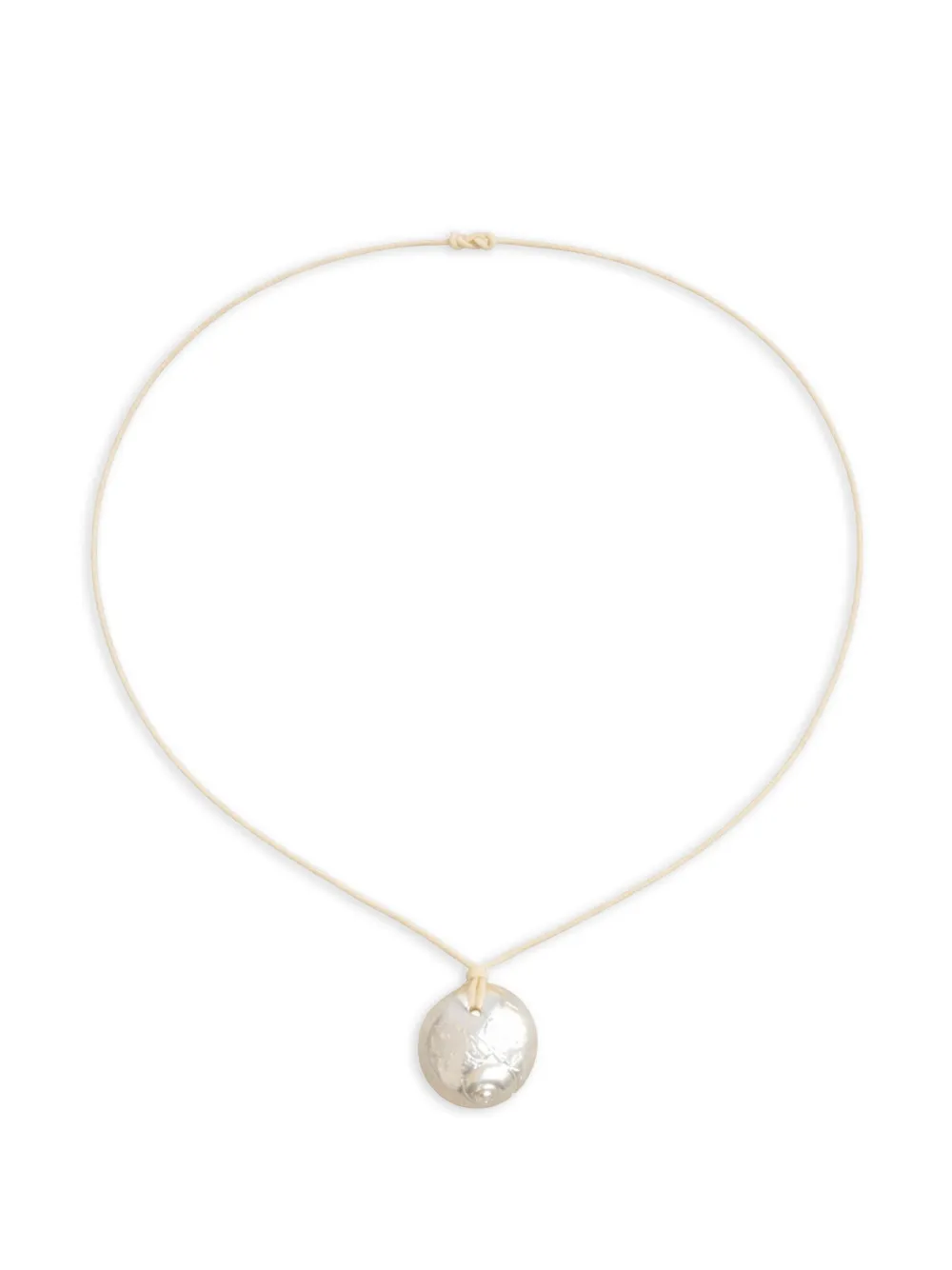 Nina Oceanic Orb Halskette - Silber