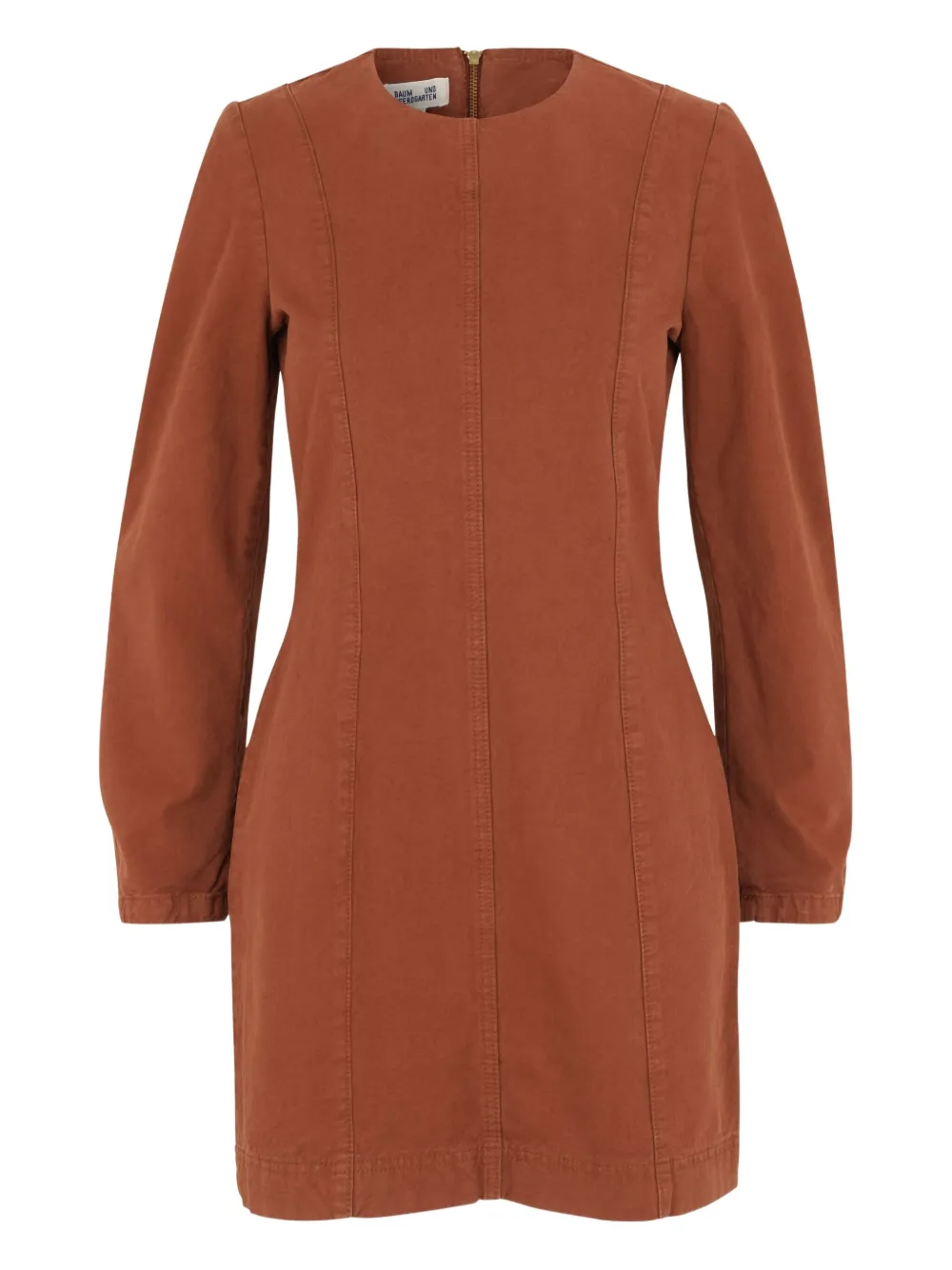 Baum Und Pferdgarten Abito Alfreda con maniche a palloncino - Marrone