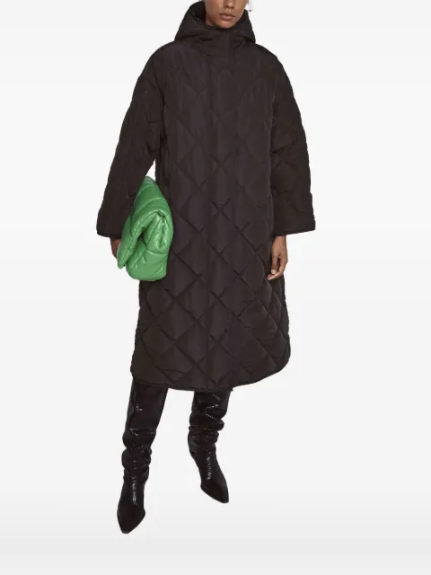 STAND STUDIO Sue quilted hooded coat
