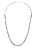 Saskia Diez Grand Chained Hoop earring - Silver