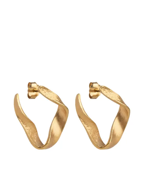 Enamel Copenhagen Dalia twisted earrings