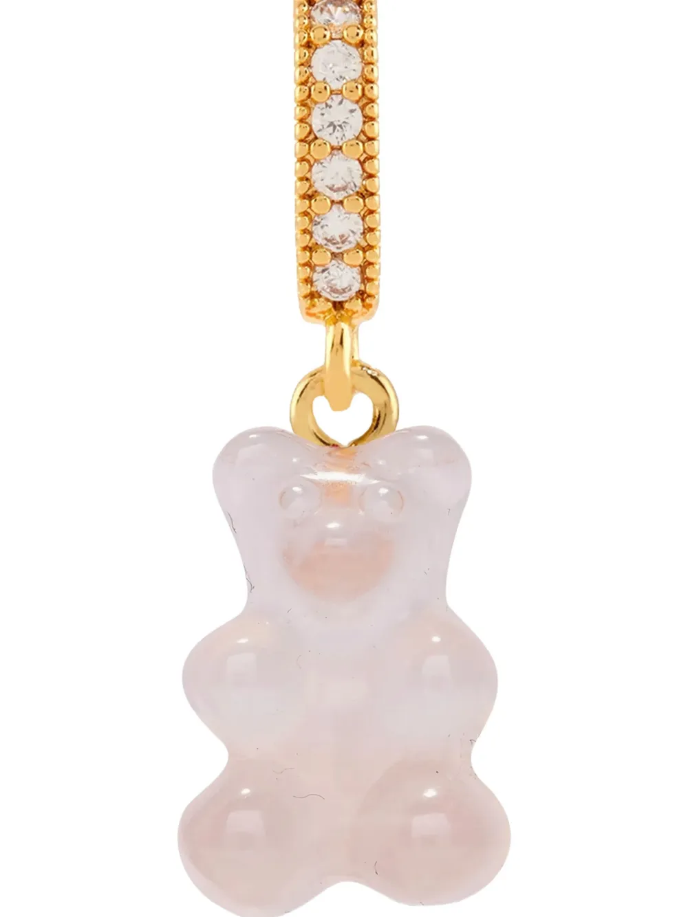Crystal Haze Crystal Nostalgia Bear pendant - Goud