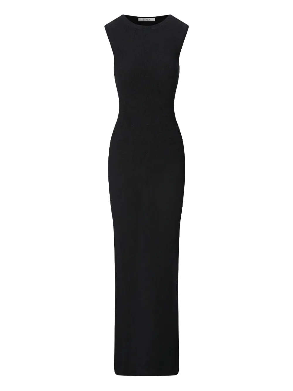 ETHER Tiaki panelled maxi dress | Black | Image 1