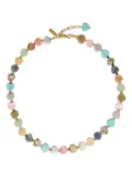 Labelled Jewellery gemstone-embellishment necklace - Neutrals