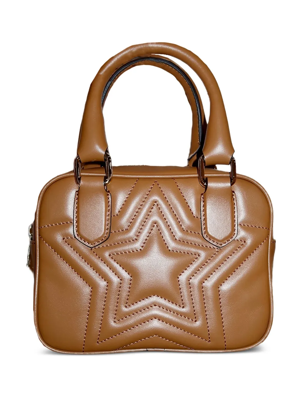 NINI Star quilted tote bag - Bruin