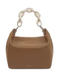 Danse Lente Ela chain-link leather shoulder bag - Brown