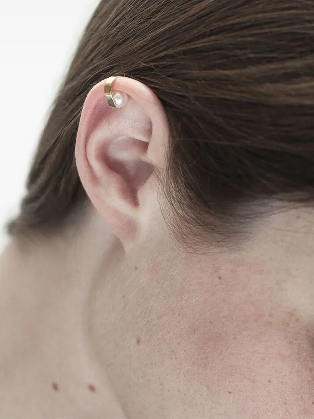 Saskia Diez Parel oorcuff - Goud