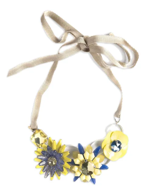 Marina Fossati Margaret floral-embellishment necklace