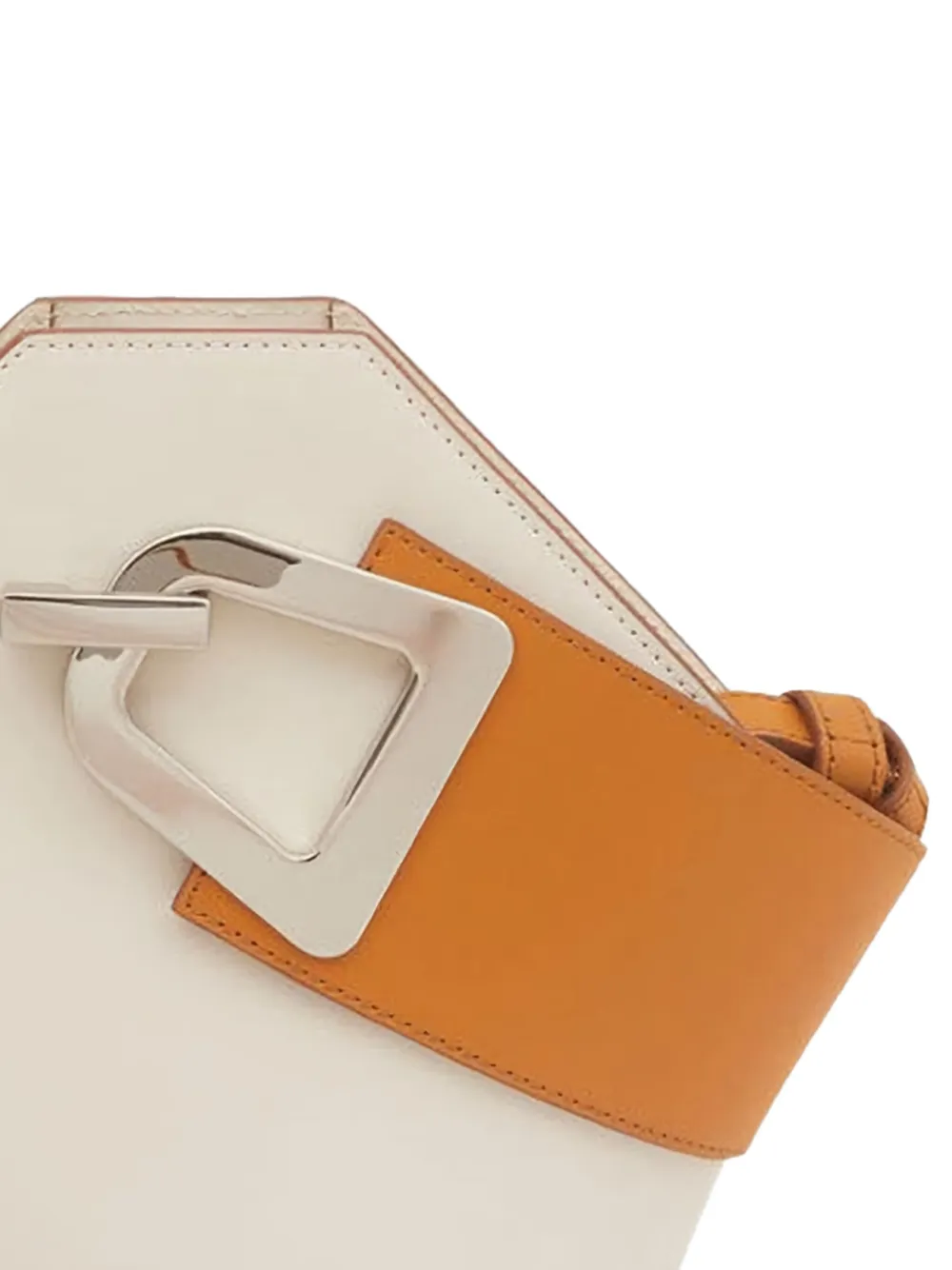 Danse Lente mini Johnny leather shoulder bag - Beige
